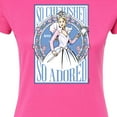 thumbnail image 3 of Wicked: Part 2 -  Glinda So Cherished - Juniors Fitted Short Sleeve Graphic T-Shirt, 3 of 5