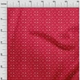 thumbnail image 2 of oneOone Cotton Jersey Red Fabric Geometric Bandhani Sewing Craft Projects Fabric Prints By Yard 58 Inch Wide, 2 of 4