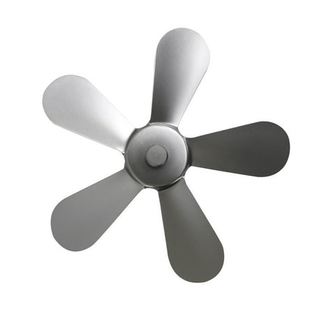 

GiliGiliso 5 Blade for Heat Powered Wood Stove Fan Wood Log Burner Fireplace Friendly Fan Sales Back to School