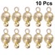 thumbnail image 3 of EeaseMX 10 cierres magnéticos cilíndricos de 10 mm para joyería, delicados cierres para collar, multiusos, para pulseras y bisutería (dorados), 3 of 7
