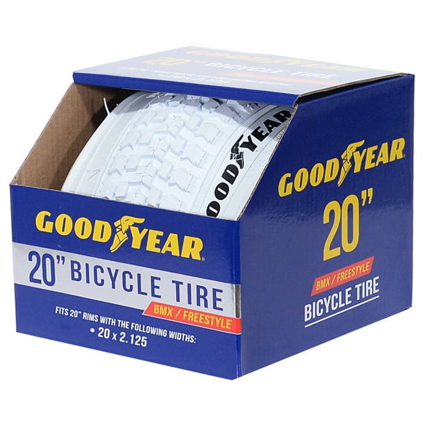 Goodyear Tires 20" x 2.125" Folding BMX Bike Tire, White