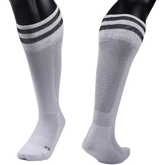 Lian LifeStyle Exceptional Boy's 1 Pair Knee High Sports Socks for Soccer, Softball, Baseball, and Many Other Sports XL003 Size SWhite