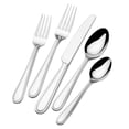 thumbnail image 2 of International Silver Westfield Frost 20 Piece Stainless Flatware Set, 2 of 4