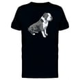 thumbnail image 2 of Smartprints Mens Graphic Tee - Watercolor American Bully Dog - Regular Fit 100% Cotton, 2 of 3