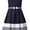 Navy/Cream, variant on Girls Easter Scuba Special Ocassion Dress (2T, Navy/Gold)