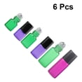 thumbnail image 2 of GOOHOCHY 6 botellas portátiles de bola enrollable, botellas de vidrio dispensadoras de aceite esencial de perfume para viajes (1 ml, 2 ml, 3 ml, cada 2 piezas), 2 of 7