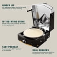 thumbnail image 5 of HALO Versa 16 Outdoor Pizza Oven with Dual Burner System and Rotating Stone, 5 of 13