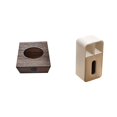 thumbnail image 1 of Estuche de pañuelos de escritorio,Caja de pañuelos faciales de madera estilo retro,caja de pañuelos,Caja de pañuelos de piel sintética para dormitorio,Caja de almacenamiento de toallas de, 1 of 8