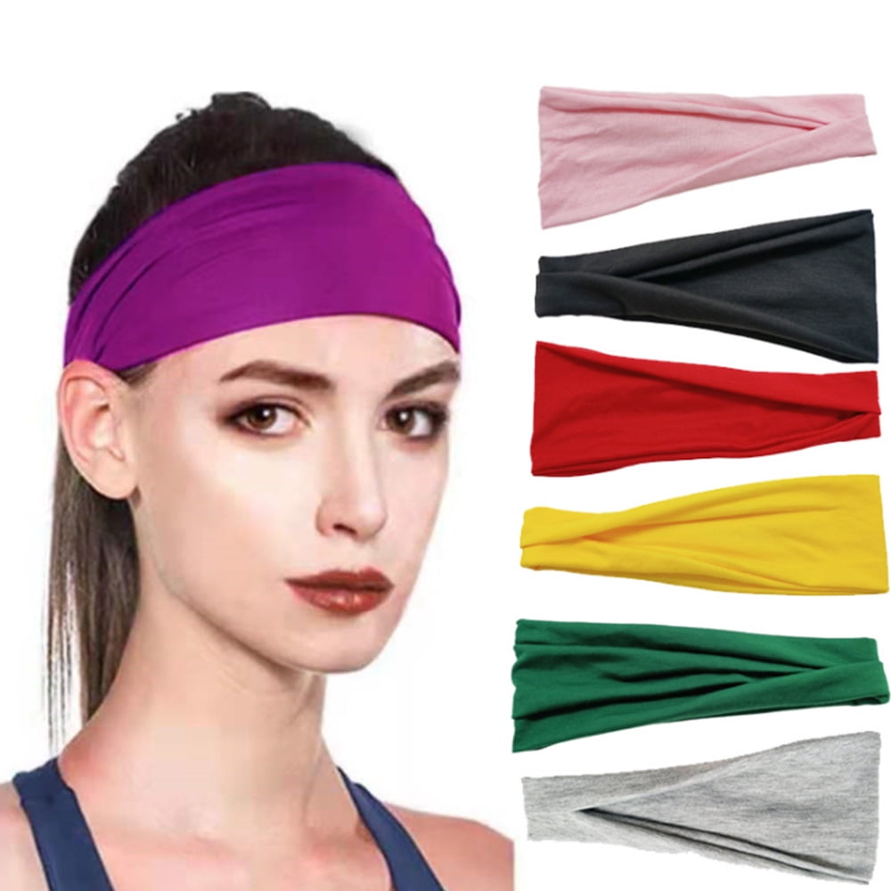 7 Pack Women'S Yoga Running Headbands Sports Workout Hair Bands, Sports Headband Running Fitness Yoga Sweat Guide Belt Elastic Breathable Solid Color Headband | Walmart Canada 7 Pack Women'S Yoga Running Headbands Sports Workout Hair Bands, Sports Headband Running Fitness Yoga Sweat Guide Belt Elastic Breathable Solid Color Headband | Walmart Canada