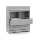 thumbnail image 6 of Storkcraft Brookside 2 Drawer Infant Changing Table Dresser, Pebble Gray, 6 of 9