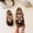 Brown, variant on Toddler Little Girl Mary Jane Dress Shoes Ballet Flats for Girl Party Shoes Bowknot Princess Shoes Red 12.5(30)