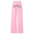 thumbnail image 3 of WOYY Girls Letter Print Baggy Sweatpants Straight Leg Athletic Pants, Sizes 6-7, 3 of 3