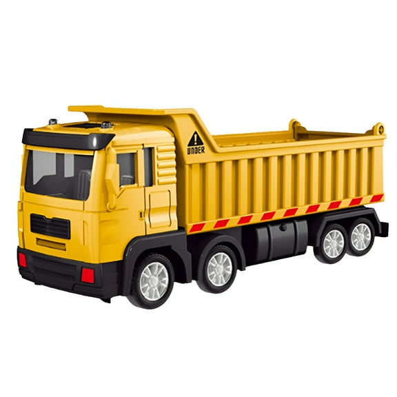 BESTSKY Children Dump Truck Toy Metal DieCast Construction Truck Toys,Construction Toys,Dump Truck Toy with Openable Rear Hood,Dump Trucks for Boys Age 4-7