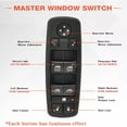 thumbnail image 3 of For 2009 2010 2011 2012 Dodge Ram 1500 2500 3500 Driver Side Power Window Switch, 3 of 6