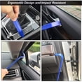 thumbnail image 2 of Kit de herramientas para coche - Cuña para desmontar molduras interiores - Palanca con extractor de clips integrado - Juego de 12 herramientas de plástico para molduras - Azul, 2 of 5