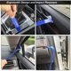 thumbnail image 2 of Kit de herramientas para coche - Cuña para desmontar molduras interiores - Palanca con extractor de clips integrado - Juego de 12 herramientas de plástico para molduras - Azul, 2 of 5
