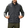 thumbnail image 6 of WRKEKC Softshell Vest for Men Stand Collar Zip-Up Multi Pocket Windproof Sleeveless Outerwear for Hiking and Daily Outfits, 6 of 9