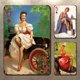 thumbnail image 2 of Placa Metal Vintage para Niñas Pintura Hierro Rectangular Bar El 20x30cm 3 Uds., 2 of 9