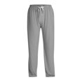 thumbnail image 7 of HKYNLAG Men's Pajama Pants Buffalo Plaid Mens PJ Pajama Pants Bottoms Caual Lounge Pants Sleepwear Christmas PJs with Pockets Gray M, 7 of 7