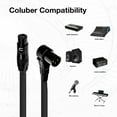 thumbnail image 3 of Coluber Cable - Balanced XLR Cable Female to Right Angle XLR Male Connector, 3 of 8