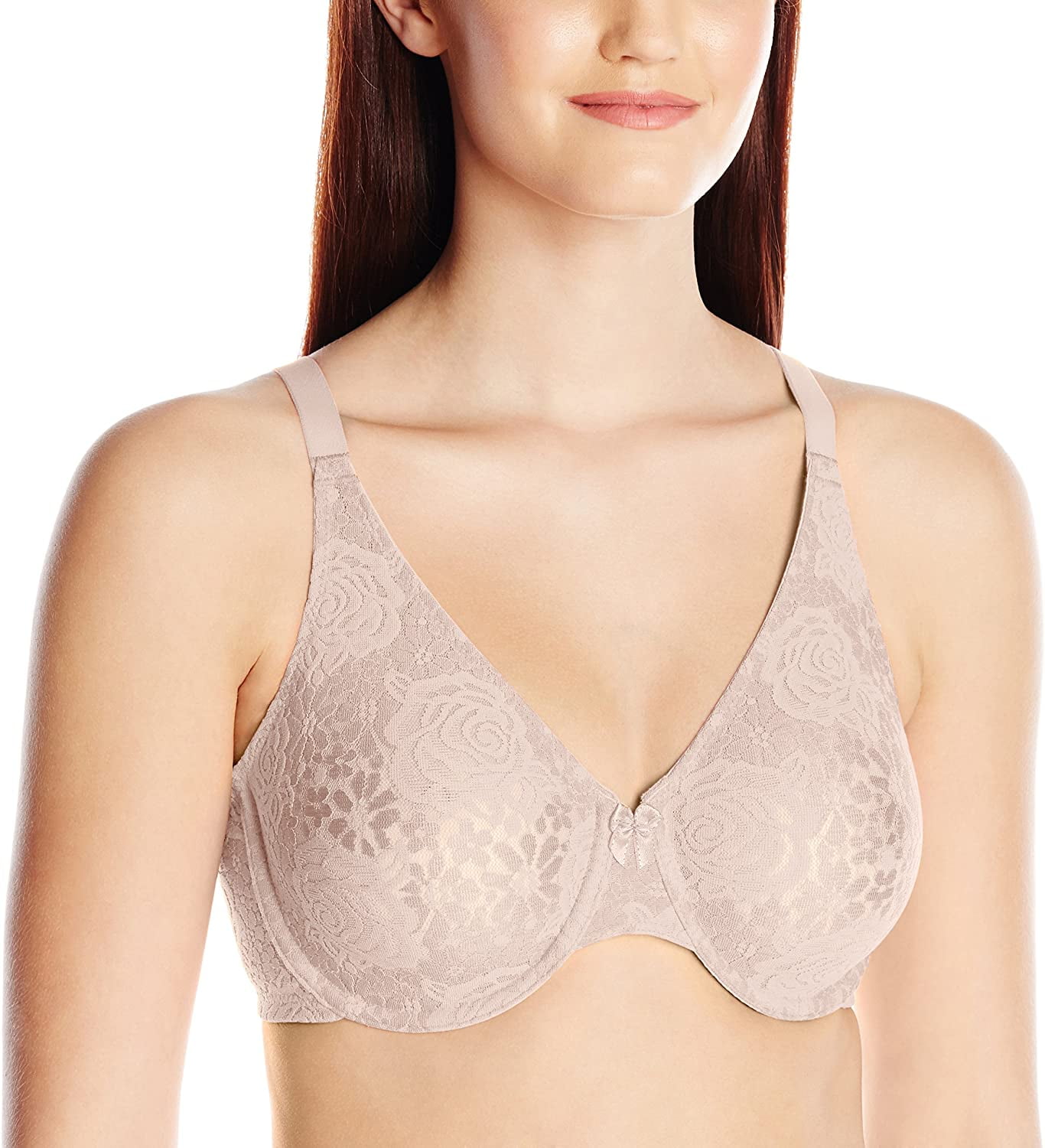 Wacoal Womens Halo Lace Bralette Base Layer Top 