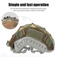thumbnail image 3 of Casco de tela de nylon para exteriores Casco de tela Airsoft Wargame Gear Accesorios de caza, 3 of 8