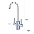 thumbnail image 6 of American Standard Instant Hot Water Dispenser 780W with Dual Handle Chrome Faucet 41-ASH-110-F560-CH, 6 of 7