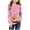 Pink, variant on Tiweut Girls' Leisure Sweatshirts Fall Christmas Winter Round Neck Long Sleeve Cartoon Printed Girl Top 3-4 Y