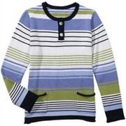 White Stag - Women's Stripe Henley Sweater