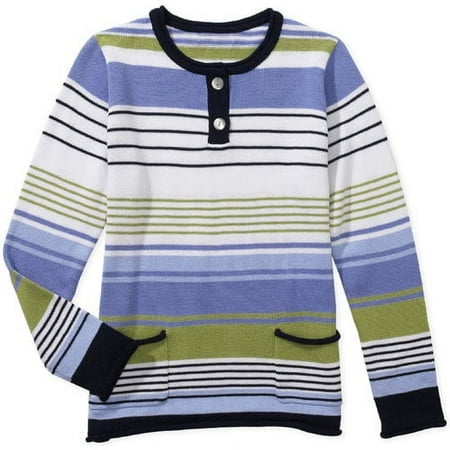 White Stag - Women's Stripe Henley Sweater