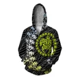 thumbnail image 1 of Sudadera con estampado de tortuga para hombre, sudadera personalizada con estampado de peces, sudadera con capucha informal y versátil, sudadera con capucha con cremallera, 1 of 5