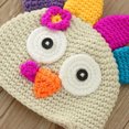 thumbnail image 4 of WUXIAN Child Boys Girls Baby Knitted Hat Thanksgiving Knitted Cartoon Turkey Wool Hat Warm Lovely Baby Streetwear, 4 of 7