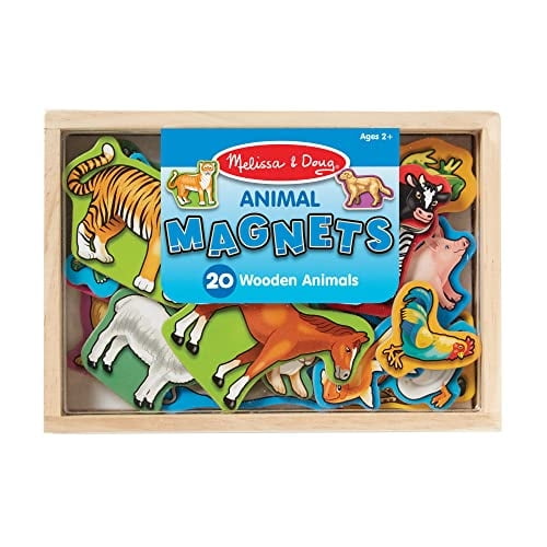 Melissa & Doug 20 Imanes De Animales En una caja