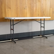 Lifetime 6-Foot Adjustable Height Folding Nesting Table