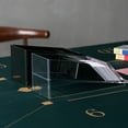 thumbnail image 7 of BAELLERT Poker Card Dispenser Portable Standard Size Card Dealing Shoe Dealer Holder Clear Discard Tray Casino Board Game Table Accessory, 7 of 7