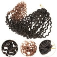 thumbnail image 4 of Crochet Braids Hair 14 Inch Twists Crochet Hair Bohemian Braiding Hair Extensions, 4 of 8