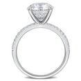 thumbnail image 5 of Created Forever Women's 3ct TW Lab Grown Diamond 14k White Gold Solitaire Engagement Ring, 5 of 10