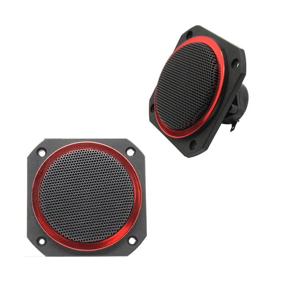 4In Square Tweeter Speakers Offering High Sound Pressure Levels Wide Frequency Ranges For Clear Sound Enhances Acoustics