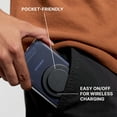 thumbnail image 2 of PopSockets Soporte y Agarre Magnético para Teléfono Compatible con MagSafe Danger Red Translúcido, 2 of 7