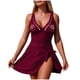 thumbnail image 2 of Traje de baño de una pieza para mujer, traje de baño de bikini de tirantes sin espalda de color liso para mujer, conjunto de bikini con bloques de color y hombros descubiertos, traje de baño de moda p, 2 of 5