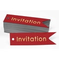 thumbnail image 2 of Inkdotpot Pack Of 100 Real Gold Foil Paper Tags Invitation Party Favor Hang Tags, 2 of 6