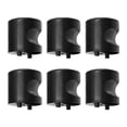thumbnail image 4 of Cylindrical Door Handle for Sliding Doors Black Plastic 6 Pieces 0.5 Inch Diameter, 4 of 8