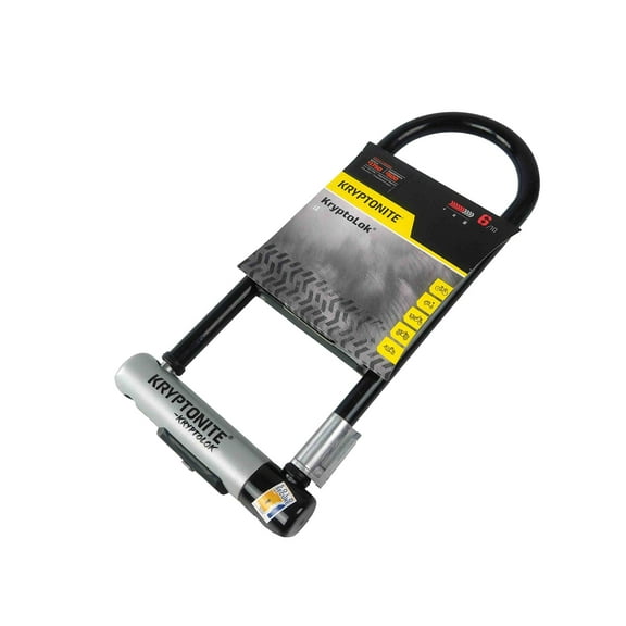 Kryptonite Kryptolok Series 2 LS Bicycle U-Lock 4-Inch x 11.5-Inch
