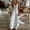 White#03, variant on Summer Maxi Dress for Women Casual V Neck Suspenders Long Skirt Sleeveless Print Loose Vacation Dress