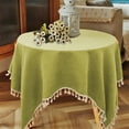 thumbnail image 6 of SPOORYYO Waterproof And Oil Counteractive Tassel Rectangular Tablecloth For Coffee Table Dining Table Decoration, 6 of 6