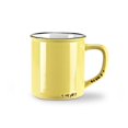 thumbnail image 1 of 4 in. Enamel Look Mug, Yellow, 1 of 1