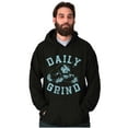 thumbnail image 5 of Smurfs Gargamel Daily Grind Ironic Hoodie Sweatshirt Women Men Brisco Brands S, 5 of 6