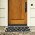 thumbnail image 3 of SAFAVIEH Courtyard Claudia Geometric Indoor/Outdoor Area Rug, Black Charcoal, 2'7" x 5', 3 of 9