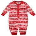 thumbnail image 2 of Ensemble de Pyjamas de Noël Assortis pour la Famille en Coton, Pyjamas des Fêtes avec Cerf, Tenue de Nuit Papa Maman Enfants Bébé PJs, 2 of 5