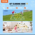 thumbnail image 2 of Cúpula de escalada VEVOR, 6 pies, Jungle Gym, para niños de 3 a 9 años, 600 kg, 2 of 7